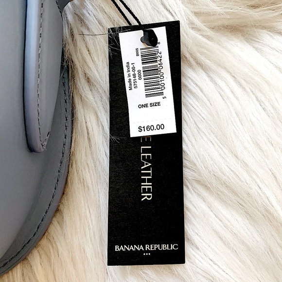 Banana Republic Blue Thistle Crossbody Bag - NWT - Picture 10 of 12